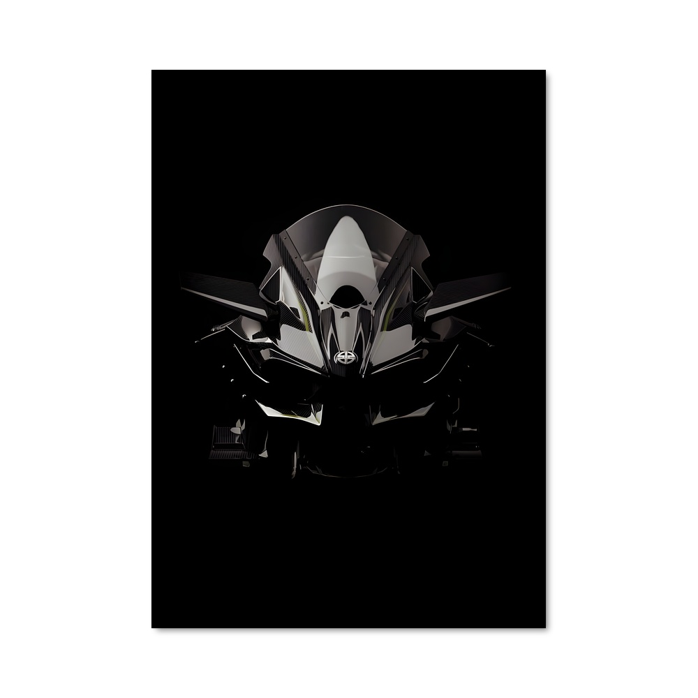 Poster Voiture Futuriste